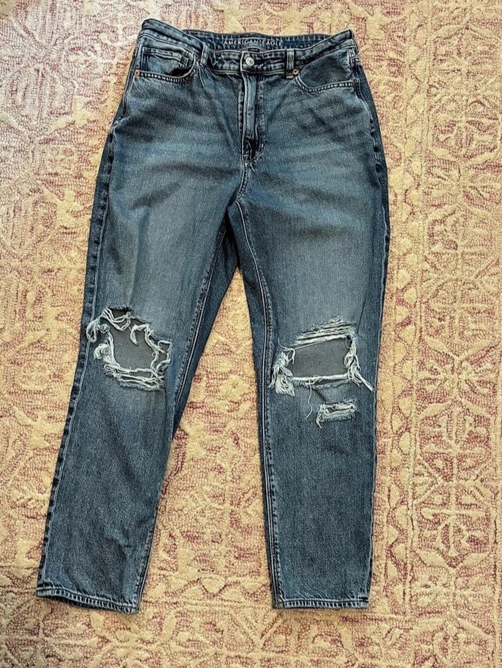 American Eagle AE Strigid Mom Jean Skinny Jeans - Size 12